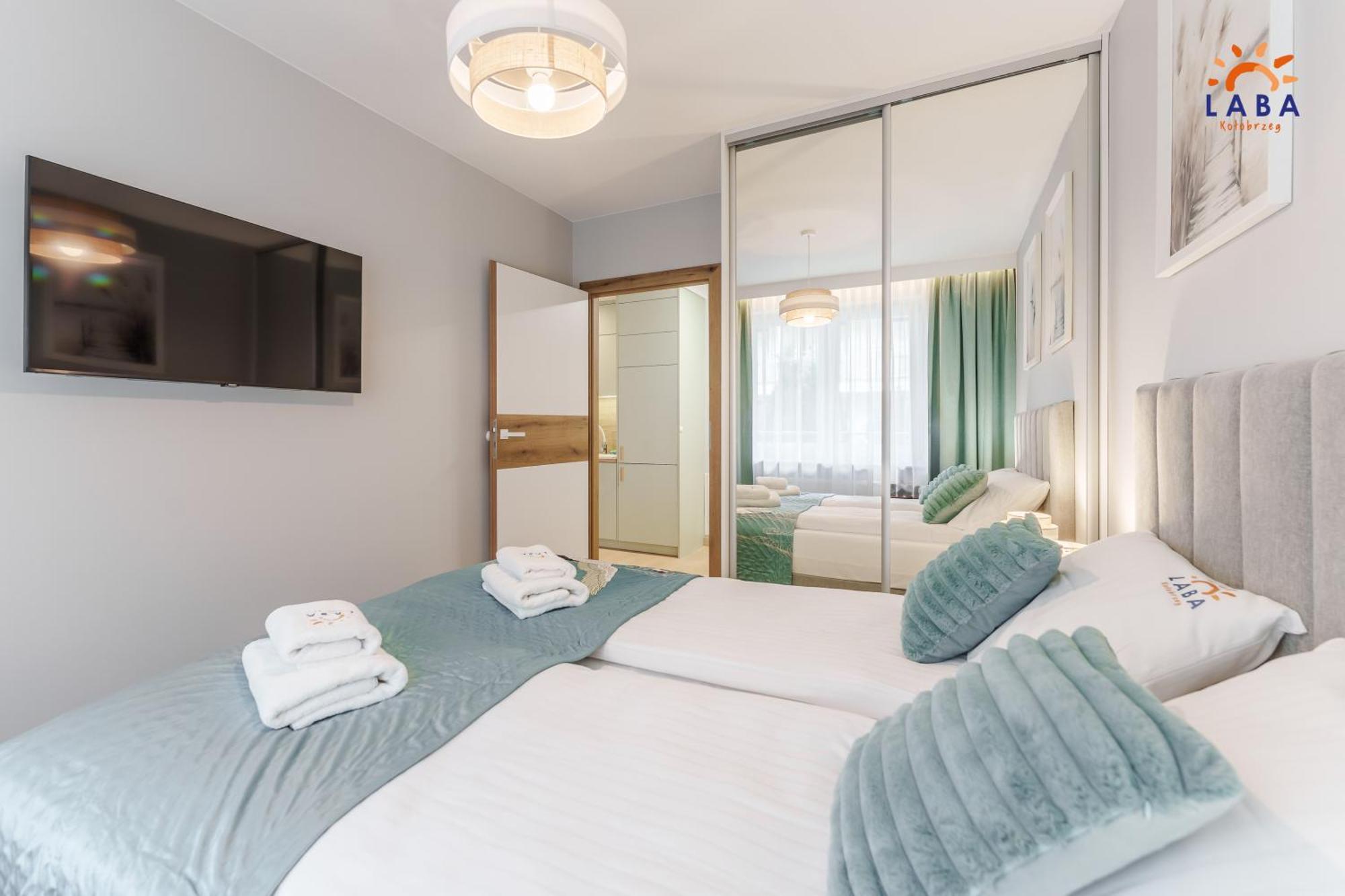 Laba Kolobrzeg Apartamenty Zielone Tarasy エクステリア 写真